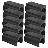 Silent Smooth Moving Chair Leg Covers 10 Pack Anti-Slip Floor Protectors No Tools Needed for Easy Installation on Chairs Stools