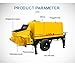 Industrial Concrete Pump for High Efficiency Transport, Heavy-Duty Pumping Machine for Construction Sites, Building Projects, On-Site Concrete Delivery, Residential and Commercial Applications