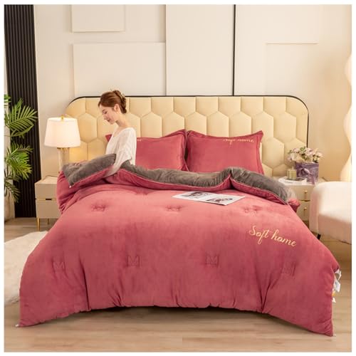 King Size Heavy Warm Winter Quilts, Thickened Super Soft Winter