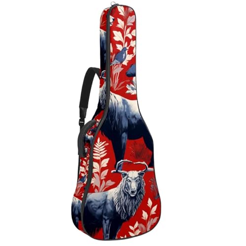 Sac pour guitare multicolore étanche idéal pour transporter votre instrument en répétition