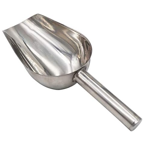 nomal MYB Supplies Stainless Steel Shovel Garden Shovel, Soil Scoop Hand Shovel, Feed Scoop for Pig Horse Cattle Sheep Dog Cat Chicken Hamster Bird Parrot Cover