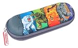 Eldrador Creatures Kinder-Brillenetui – Stabiles Hardcase mit Reißverschluss – Cooles Design für Action-Fans – 155x55x35 mm – Schutz für Schule & Freizeit