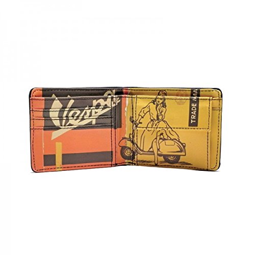 Vespa Vprl64 - Monedero (12 cm), Multicolor