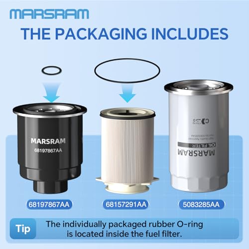 Marsram 6.7 Cummins Oil Filter and Fuel Filter Fits for 2013-2018 Ram 2500 by Marsram - Used condition - Image 6
