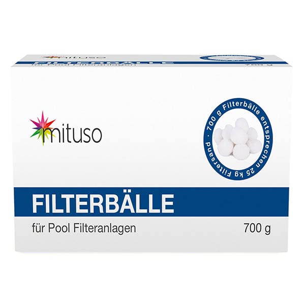 mituso Filterbälle, Filterballs, Filteranlagenzubehör, Quarzsand, 700g