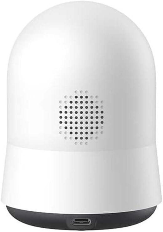 Baseus Security P1 Pro İç Mekan 3K Wi-Fi Kamerası – Yapay Zeka Algılama, 360° Dönebilme, Gece Görüşü, 256GB’a Kadar MicroSD Kart Desteği ve Sesli Asistan Uyumluluğu,Dijital Zoom – Beyaz