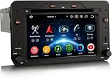 Erisin Android 16 8-Core 4GB+64GB Autoradio Bluetooth GPS Navigatore per Alfa Romeo Brera Spider 159 Sportwagon 6.2" Lettore DVD IPS Schermo tattile Supporti CarPlay Android Auto WiFi 4G DSP Canbus