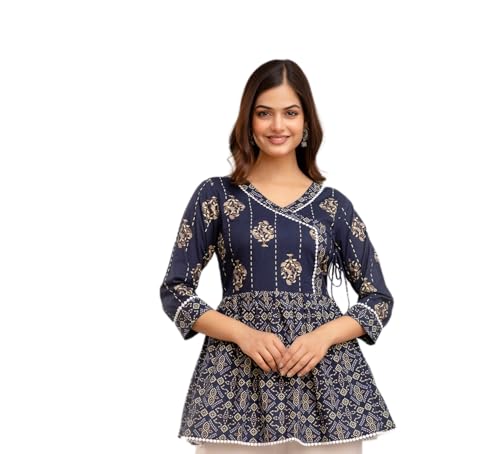 Image of DMP FASHION Woman's Classic Floral Printed Trendy Top
