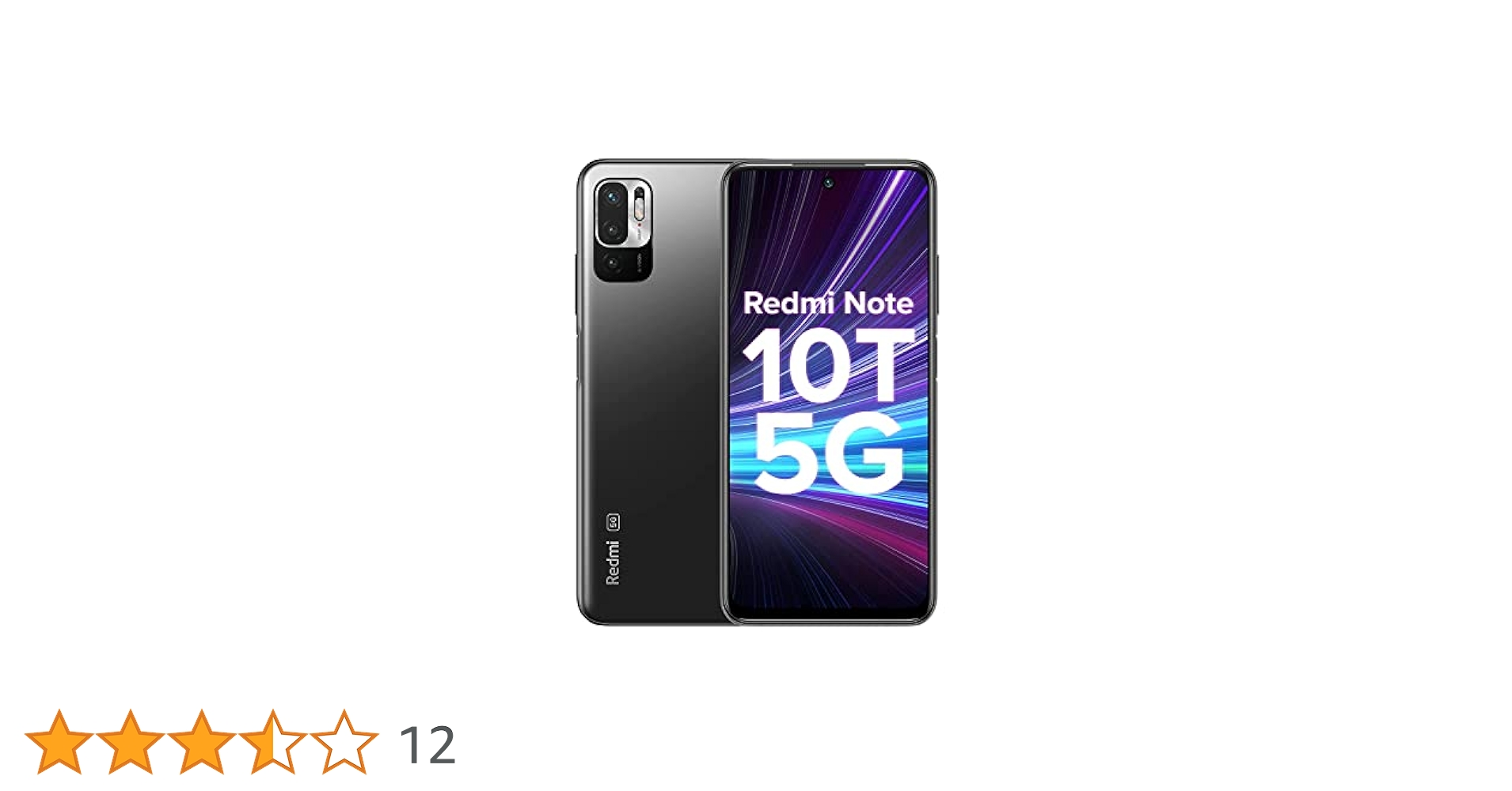 Redmi Note 10T 5G 本体 64GB Xiaomi Redmi Note 10T 5G Graphite Black 128GB + 6GB Dual-SIM