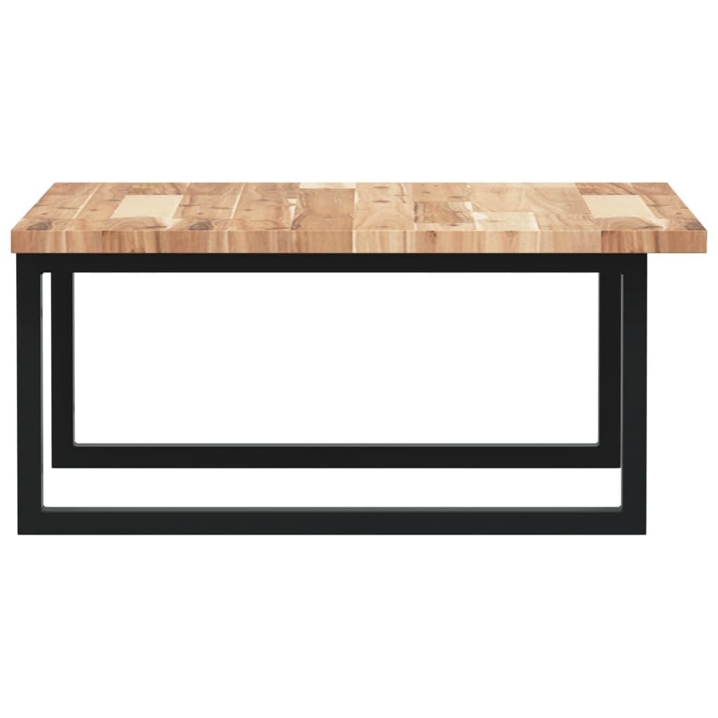 Piano lavabo in legno massiccio di acacia, 60 x 60 cm