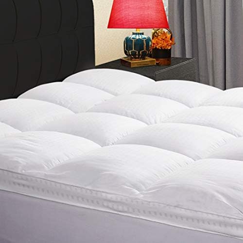 Karrism Extra Thick Mattress Topper Queen Cooling Mattress Pad Cover Topper 400tc Cotton Pillow Top 8 21inch Deep Pocket Buy Online At Best Price In Uae Amazon Ae
