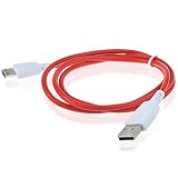 SLLEA 3 Feet (1 Meter) Replacement Data Sync Charger Charging USB Cable Cord for NABi Jr and NABi XD Tablets (Red)
