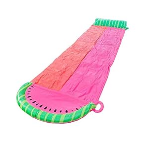 Uing Gazon Waterglijbanen Slip Dubbele Opblaasbare Water Ski Board Watermeloen Cartoon Water Toy Kinderen Water Jet…