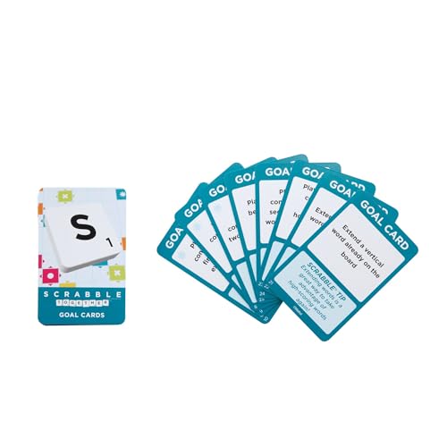 SCRABBLE 2 em 1, Jogo de Tabuleiro Colaborativo com Dois Modos de Jogabilidade, Para Toda a Família,