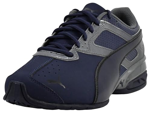 Puma Men's Tazon 6 FM Sneaker Peacoat-Iron gate Black, 8 M US by PUMA - Used condition - CA$74.33
