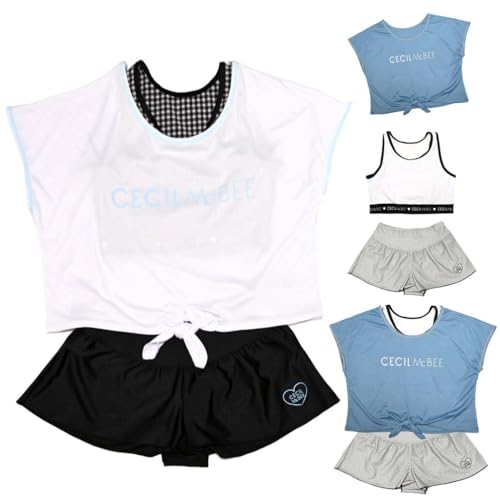 [�}�W�b�N�E�A���[] �K�[���Y ���� ���̎q �^���L�j �Z�p���[�g �X�C���E�F�A 3�_ �Z�b�g �Z�V���}�N�r�[ T�t�� �q�� �W���j�A �u�����h ������ 140 150 160 cm �� �� �u���[ �O���[ WHITE 160