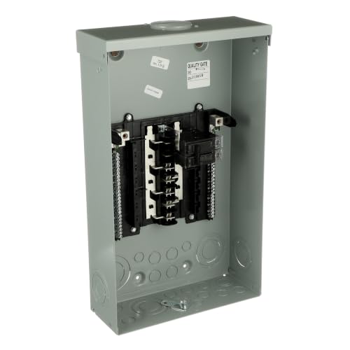 ABB TM1212RCU1K 125A Main Breaker Load Center • PowerMark Gold Outdoor Panel, 120/240V AC • 12-Space, 24-Circuit Configuration • Includes 6 THQP 20A, 1 THQP 30A & 1 THQP 50A Breakers • Surface Mount by ABB - Image 2