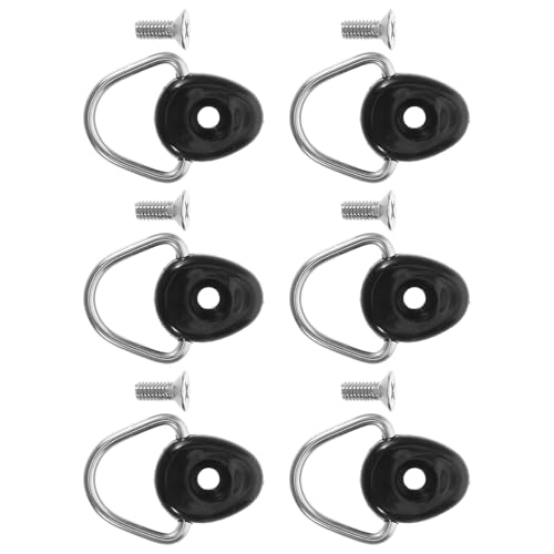 Anneaux D INOX pour kayak et canoë avec vis de fixation de pont lot de 6 pièces