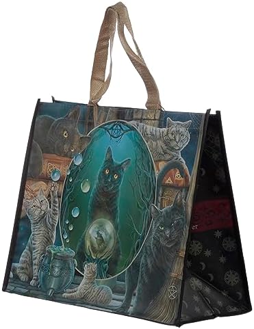Puckator - Lisa Parker Designs - Lisa Parker Designs - Lisa Parker magische Katze Montage Einkaufstasche