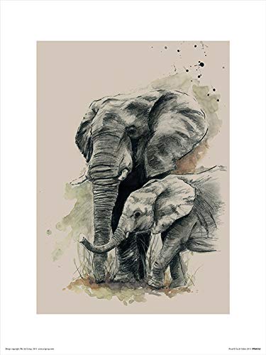 The Art Group Sarah Stokes (Proud) -Art Print 30 x 40cm, Paper, Multicoloured, 30 x 40 x 1.3 cm