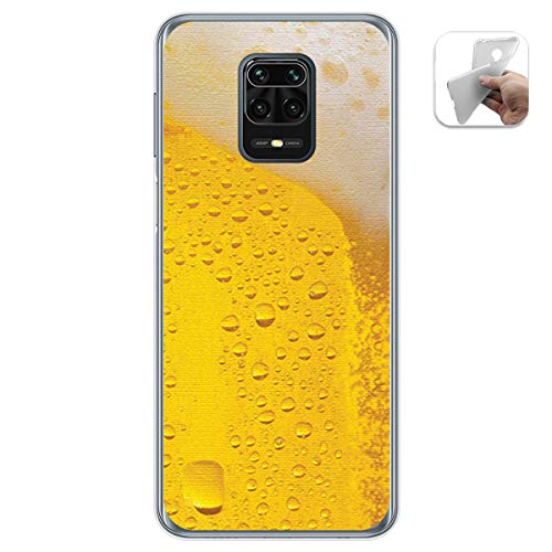 Tumundosmartphone Custodia In Gel Tpu Per Xiaomi Redmi Note 9S / Note 9 Pro Design Birra Disegni