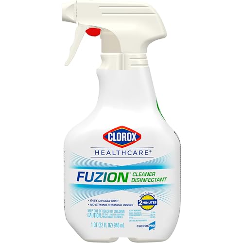 Clorox Healthcare Fuzion Cleaner Disinfectant Spray 32 Fluid Ounces (Package May Vary)