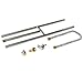 Stanbroil Rectangular Stainless Steel H-Burner for Fireplace or Fire Pit, 24 x 6 Inches