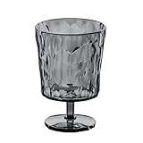 Kompakt aufeinander stapelbar Koziol 3577540 Crystal 2.0 S Glas, 250 ml, transparent anthrazit
