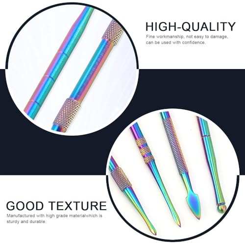 TAIOSNADJ5 Pieces Wax Carving Tools Carving Tool Stainless Steel Carving Wax Tools Wax Clay Carving Tools for Sculpting Detailing Pottery Carving - Image 3