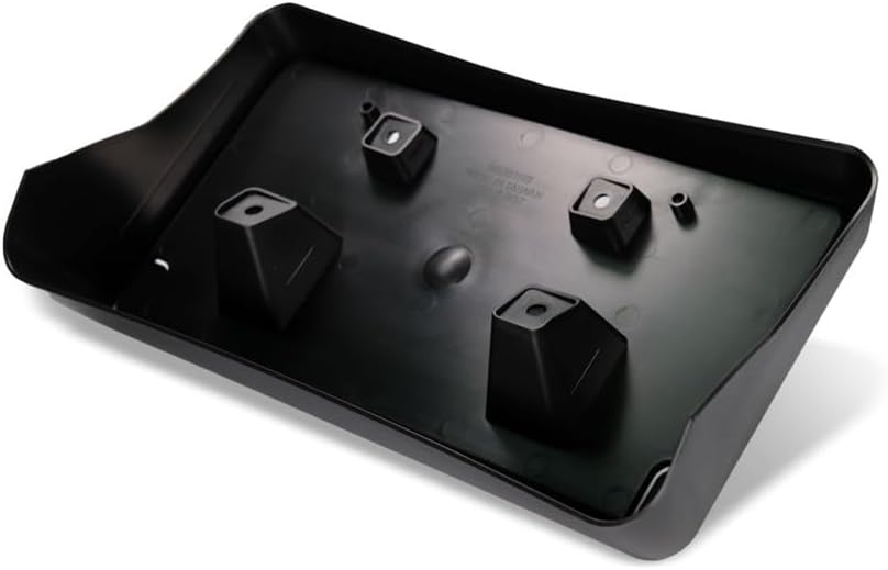 for Dodge Challenger License Plate Bracket 2015 16 17 18 19 20 21 2022 | Front | Textured Black | CH1068146 | 68175091AA