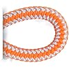 Pelican Rope 16-Strand 1/2 in (12.7 mm) Arborist-16TM Arborist Rope - 7000 lb MBS - Static Climbing Rope - Rescue Operations - High Visibility - 150 ft - Sewn Eye - Orange White - Made in The USA