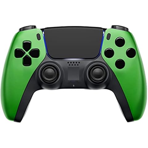 MODDEDZONE Wireless Controller for PS5 with Exclusive and Unique Designs Compatible with PlayStation 5 and PC - The Ideal Christmas Gift for Gaming Enthusiasts - Expertly Crafted in USA(Soft Green) Cover