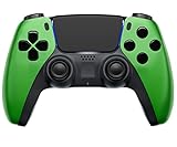 MODDEDZONE Wireless Controller for PS5 with Exclusive and Unique Designs Compatible with PlayStation 5 and PC - The Ideal Christmas Gift for Gaming Enthusiasts - Expertly Crafted in USA(Soft Green)
