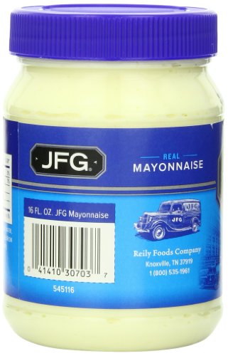 Jfg Real Mayonnaise 16 Oz. Jar (Pack Of 6) #TOP2