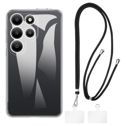 Blackview Wave 2C�ƌ݊���������P�[�X���������[�h - �N���A+�u���b�N | 5" �ی�J�o�[�������o�b�N���t�����O���\�ȃl�b�N�X�g���b�v�A�p�b�`2���t���Z�b�g
