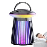 Trappola per moscerini all'aperto, ricaricabile senza fili, da campeggio a LED – Illuminazione multifunzionale portatile per viaggi, picnic, escursionismo, zaino in spalla e campeggio