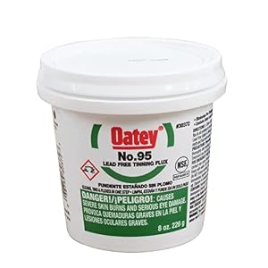 Oatey Nr. 95 Bleifreies Verzinnungsflussmittel 237 ml