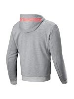 Alpinestars Chrome V2 Sport Motorrad Zip Hoodie, grau/rot, L – Ansicht 2