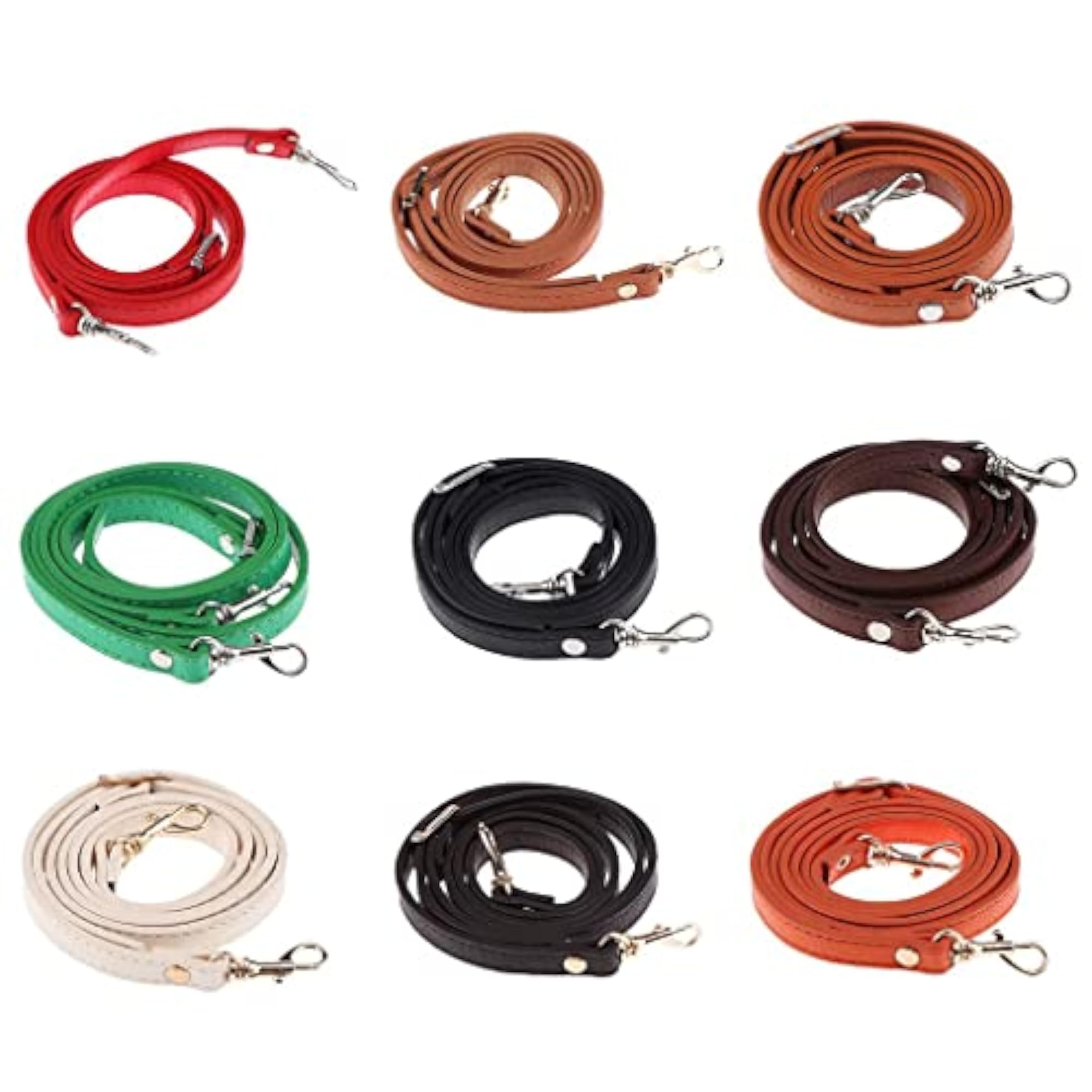 Adjustable Leather Shoulder Bag Strap Belt Replacement