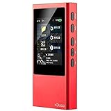 Xduoo X20 HiFi Verlustlose Musik DSD256 PCM 348kHz/32bit Aptx Bluetooth 4.1 Mp3 Player (Rot)