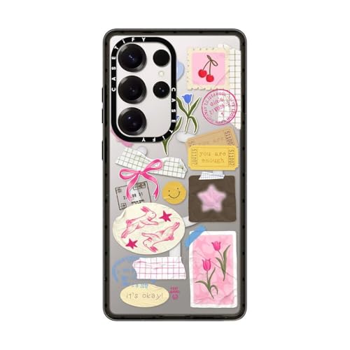 CASETiFY �C���p�N�g�}�O�l�e�B�b�N for Samsung Galaxy S25 Ultra �P�[�X [�X���� / 2.5m�̗����������N���A (MIL�K�i4�{����) / ���C�����X�[�d�����Magsafe�Ή�] - You Are Stars C