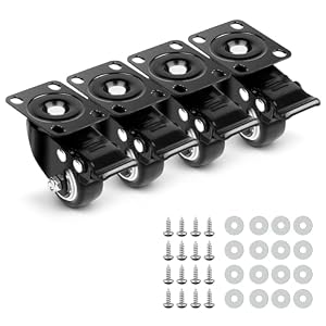 Lwmtt 4P-40mm Möbelrollen 4er Set