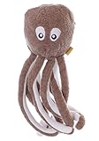  LB-7020 Braun Fake XXL Krake Oktopus 47cm Scherz lustig Plüsch Tasche Kawaii
