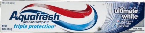 Aquafresh Ultimate White Toothpaste 6 oz