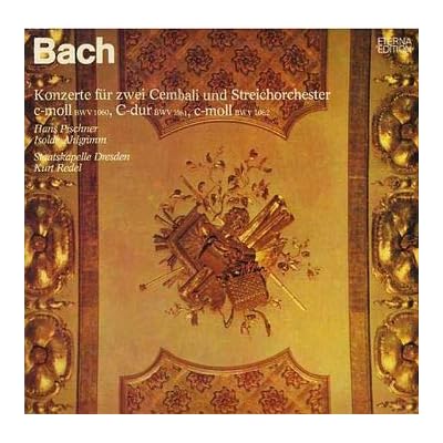 3 Konzerte F&uuml;r 2 Cembali Und Streichorchester C-dur BWV 1061, c-moll BWV 1060, 1062