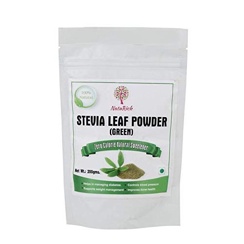 NatuRich Stevia leaf powder, sugar substitute, 200 g