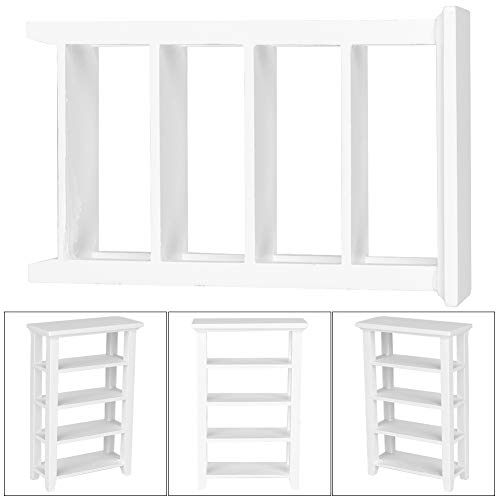 1:12 Móveis para Casa de Bonecas Miniaturas Prateleira de Exibição para Casa de Bonecas Móveis para