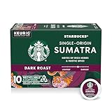 Starbucks K-Cup Coffee Pods, Dark Roast Hot or...