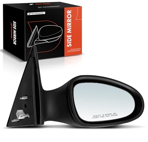 A-Premium Passenger Side Manual Door Mirror - Compatible with Nissan Altima 2002 2003 2004 2005 2006 - Heated Non-Folding Black Outside Rear View Mirror - Replace# 96301ZB370 by A-Premium - Used condition - US$31.99