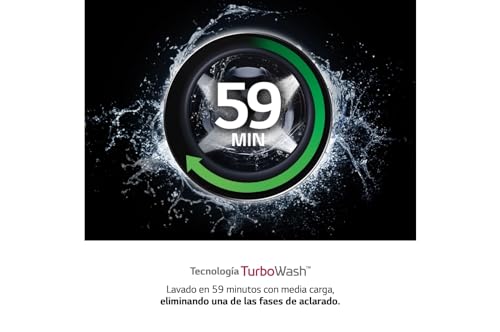Miniatura 4 de Lg F2dv5s85s2w - Lavadora Secadora Con Carga Frontal, Capacidad De 8,5 5 Kg, 1400 Rpm, Con Inteligencia Artificial, App Y Vapor Steam, Limpieza Y Cuidado En La Ropa, Color Blanco